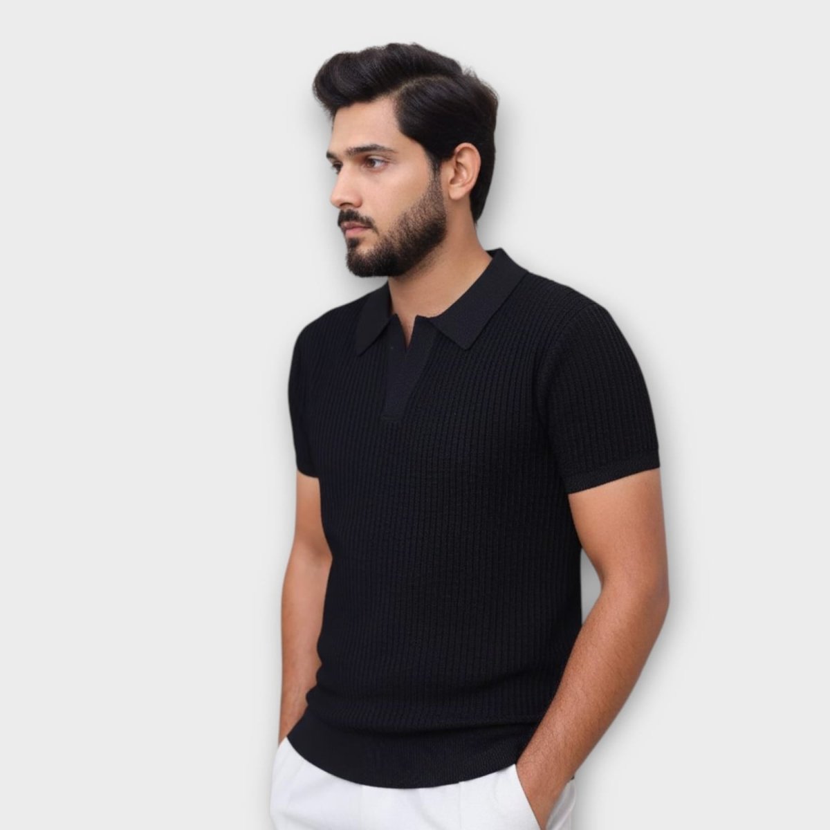 Saair Essential Ribbed Polo - SAAIR STORE