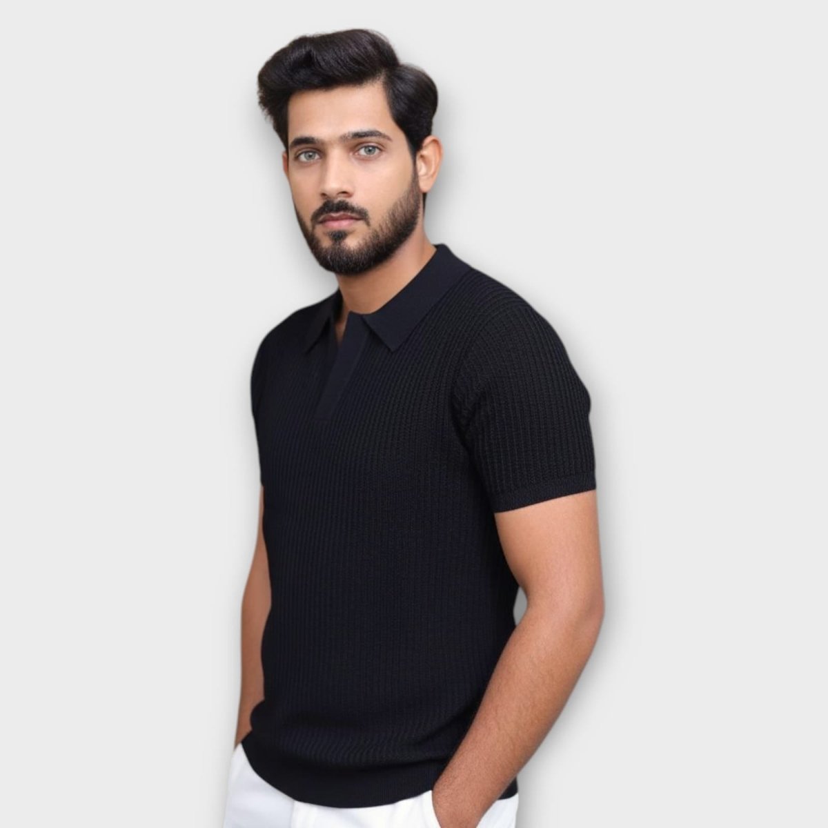 Saair Essential Ribbed Polo - SAAIR STORE