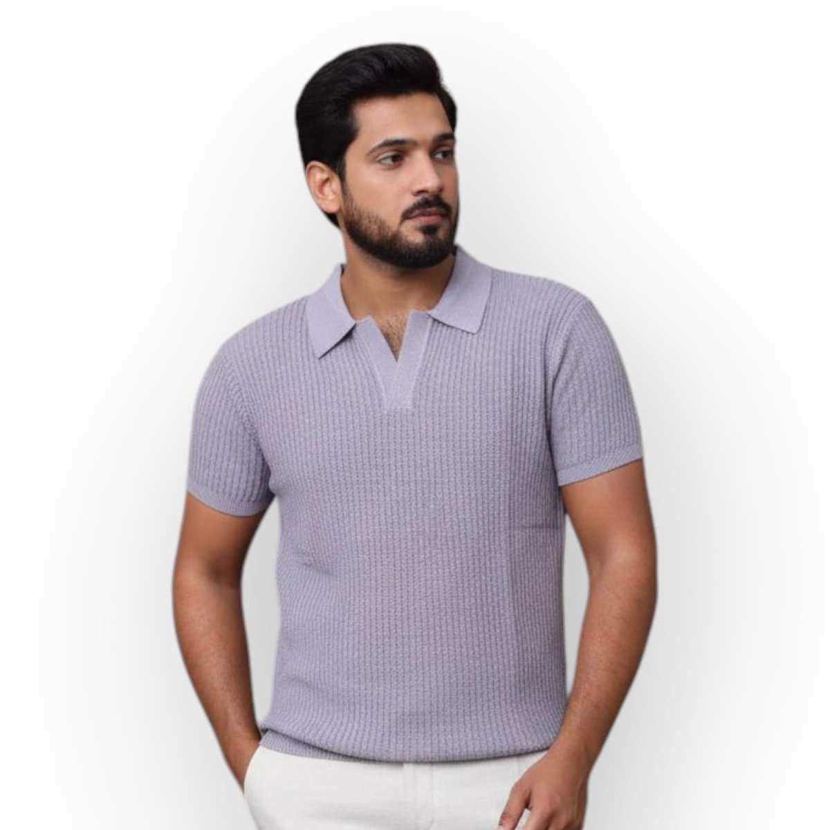 Saair Essential Ribbed Polo - SAAIR STORE