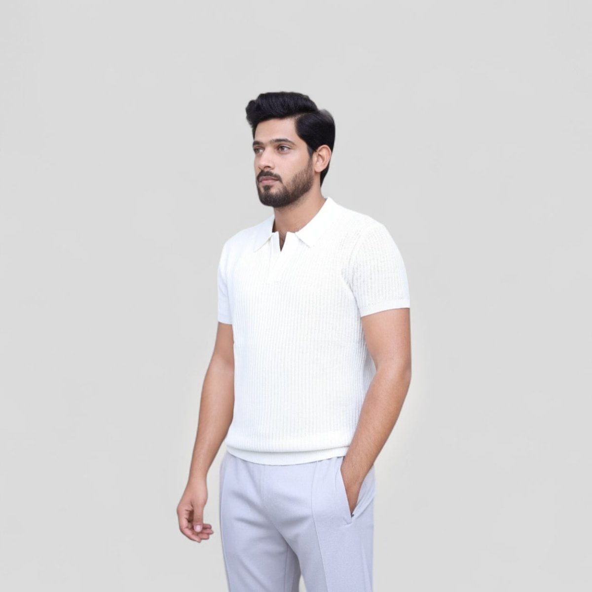 Saair Essential Ribbed Polo - SAAIR STORE
